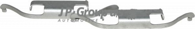 JP GROUP 1463750110 -  Комплектующие, колодки дискового тормоза